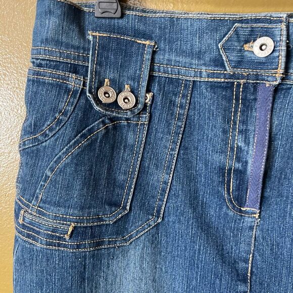 Vintage 90’s Defuze U.S.A.Brand  denim maxi skirt. - Picture 5 of 6